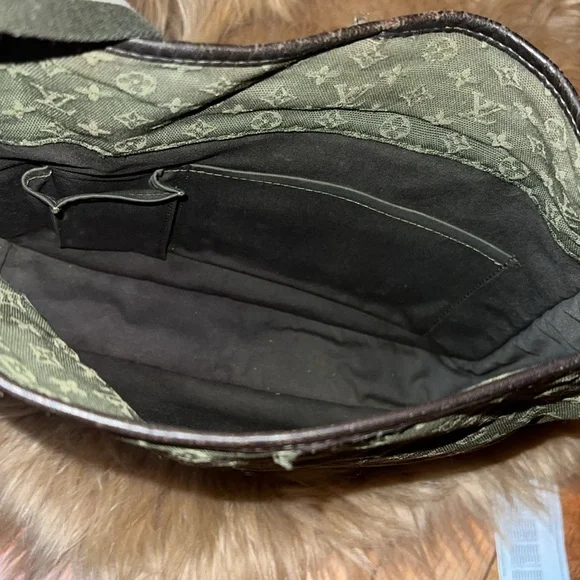 LOUIS VUITTON Monogram Mini Besace Mary Kate Bag TST Khaki M92322 Auth yk14671 - Picture 10 of 17